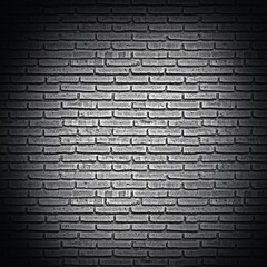 Abstract background with a brick wall and bright light 