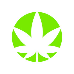 cannabis leaf vector