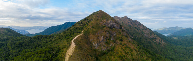 Fototapeta premium Pyramid Hill in Hong Kong
