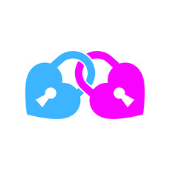 Love Lock Logo/Icon