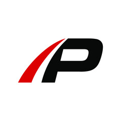 P Logo - obrazy, fototapety, plakaty