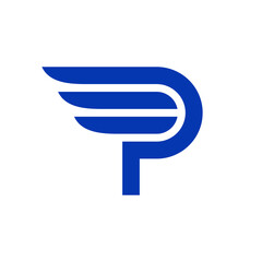 P Logo/Icon - obrazy, fototapety, plakaty