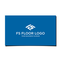FS FLOOR LOGO DESIGN VECTOR