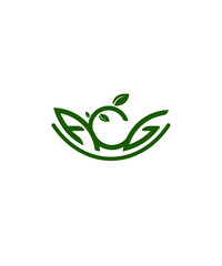 This is the initial logo of the letters ACB which was created based on the concept of the environment