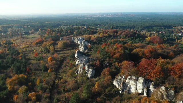 fall in the mountains