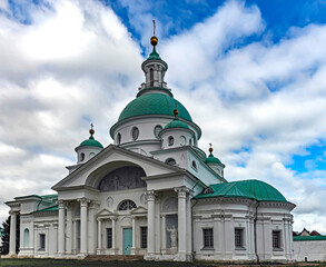 Fototapeta na wymiar St. Dimitry of Rostov church. Year of construction - 1836. Spaso-Yakovlevsky monastery, city of Rostov, Russia