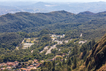 Fototapeta na wymiar Partial view of Belo Horizonte city