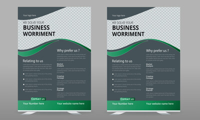 Business abstract vector template,poster flyer pamphlet flayer cover design layout space for photo background,Business flyer template.
