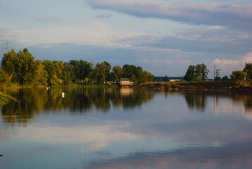 lake in autumn