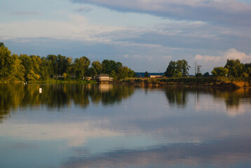 lake in autumn