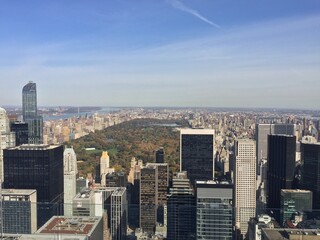 Central Park from the Rock