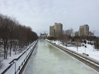 Fototapeta na wymiar Empty Ottawa