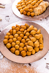 Delicious Sweet Bakery Patisserie Food Menu Gourmet Meal Dessert Chocolate Strawberry Lemon Flour Cake Pie Piece Chicken Fry Cheese Pizza