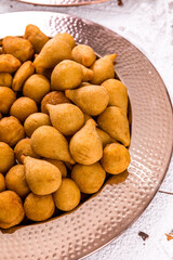 Delicious Sweet Bakery Patisserie Food Menu Gourmet Meal Dessert Chocolate Strawberry Lemon Flour Cake Pie Piece Chicken Fry Cheese Pizza