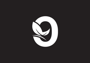 this is a creative letter O add butterfly icon design