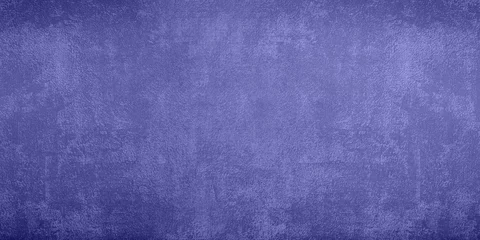 Foto auf Acrylglas Pantone 2022 very peri Grunge violette Textur Hintergrund. Trendfarbe 2022 Very Peri