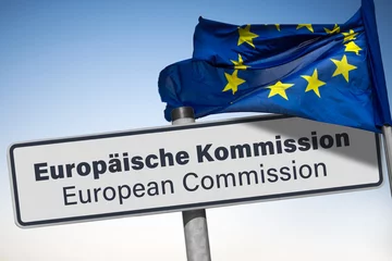 Muurstickers Europäische Kommission, (Symbolbild) © hkama