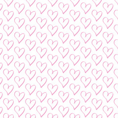 hearts on a background for Valentine's Day, wallpaper