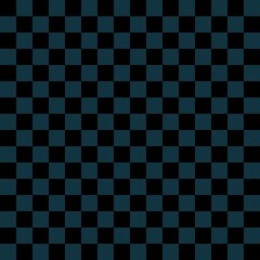 Blue and Black checkerboard seamless pattern background. Vector illustration.