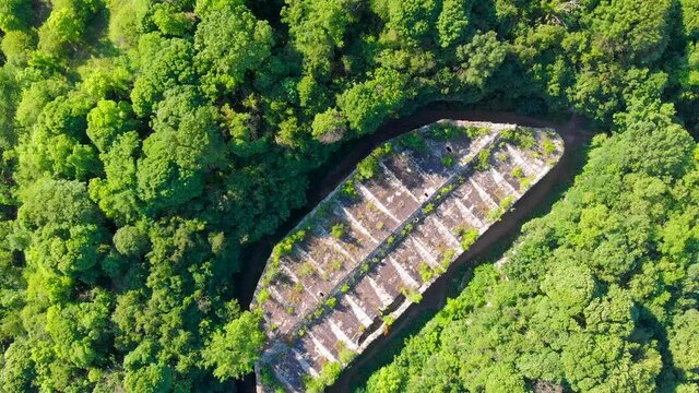 Old fort in Rivne district. Ukraine. Europe
