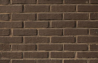 The texture of the old brickwork. Close-up. Details. Background for creativity. brown soft color