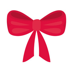 festive bow illustration