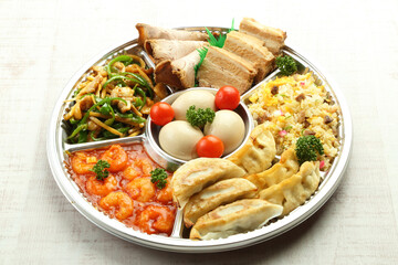 中華オードブル　白バック