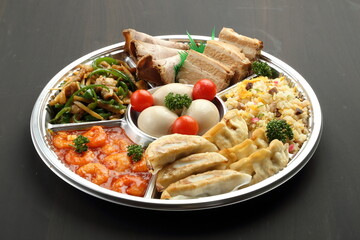 中華オードブル　黒バック