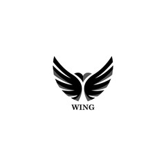 Fototapeta premium Wing logo.