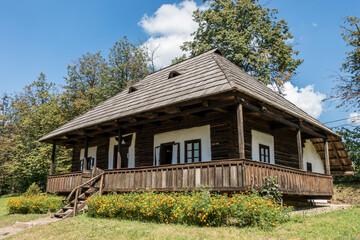 Fototapeta na wymiar Moldavian Traditional House in Romania