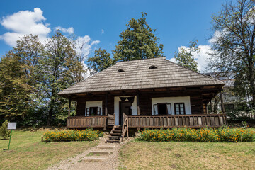 Fototapeta na wymiar Village Museum in Suceava, Romania