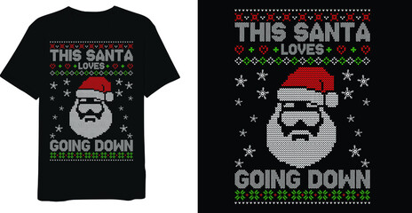 Christmas t-shirt design, Merry Christmas t-shirt design, Ugly sweater, Funny Christmas t-shirt design