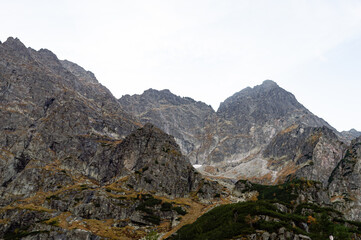 mountain landscape with sky