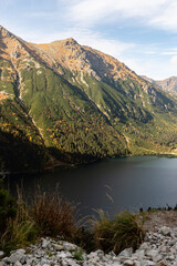 landscape with lake