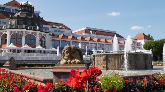 Kuracyjny square (Plac Kuracyjny) in Sopot, Poland