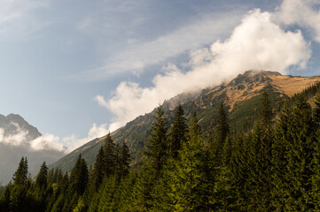 landscape with clouds