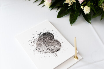 wedding guest book