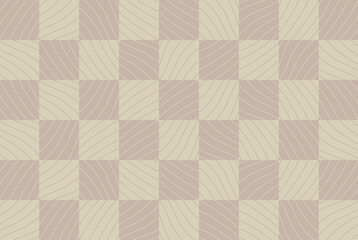 市松模様　木目