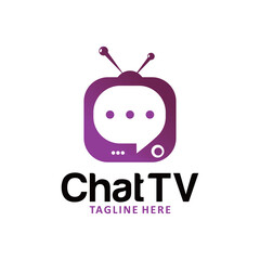 chat tv logo icon