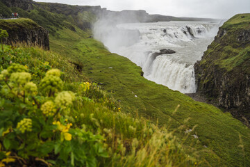 Gulfoss - Golden Falls - waterfall Iceland