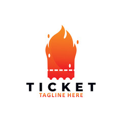 ticket logo icon