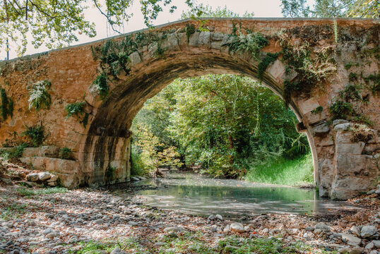 Greco-Roman Bridge in Vrises, Crete, Greece