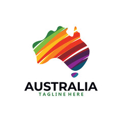 australia logo icon vector isolated © sungedi