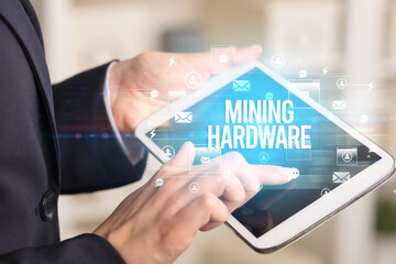 Close-up of a tablet searching modern technology concept