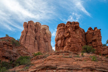 Fototapeta na wymiar Red Rock county mountains in Sedona Arizona