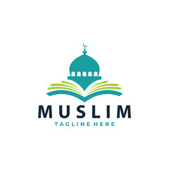 muslim learning logo icon