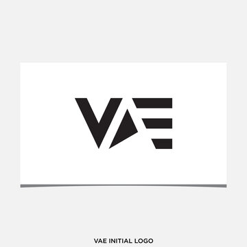 VAE INITIAL LOGO DESIGN VECTOR