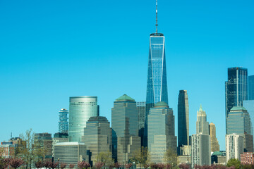 Fototapeta na wymiar Newyork, USA, City skyline. 