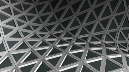 abstract architectural background 3d illustration