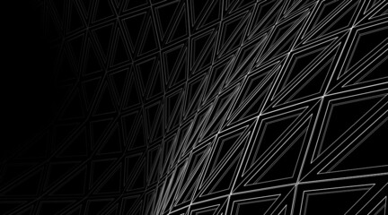 abstract architectural background 3d illustration